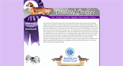 Desktop Screenshot of dashndoxies.com